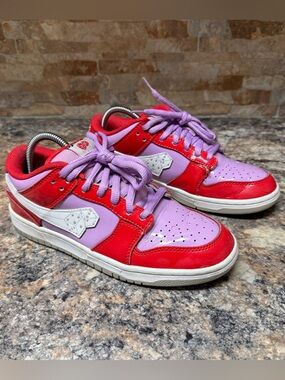 Dybbuk Lucky 7  HOLIDAY Low Patent Leather Mens Skateboarding Shoes Size 8